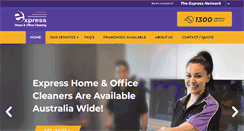 Desktop Screenshot of expresshousecleaning.com.au