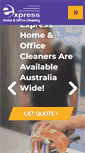 Mobile Screenshot of expresshousecleaning.com.au